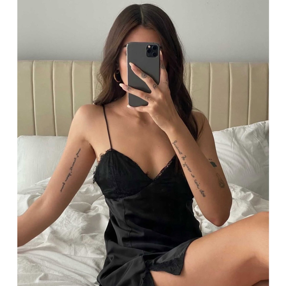 Elle Reve - Aja Slip Dress - Black - Medium - Picture 6 of 6